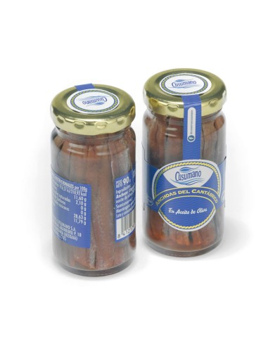 Filete de Anchoa en Aceite de Oliva 90gr