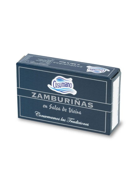Zamburiñas en salsa de Vieira Cusumano