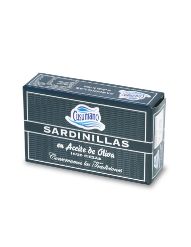 Sardinillas en Aceite de Oliva Cusumano