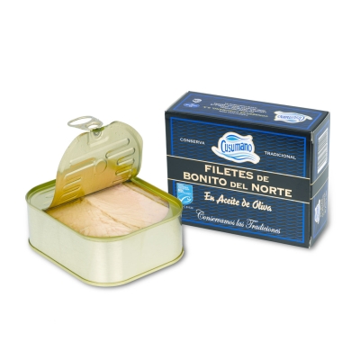 Filetes de Bonito del Norte Fresco de costera en Aceite... 2