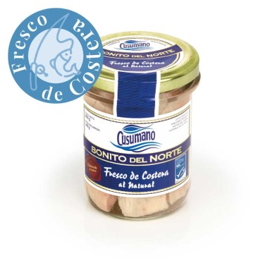 Lomos de Bonito del Norte Fresco de Costera al Natural 212ml